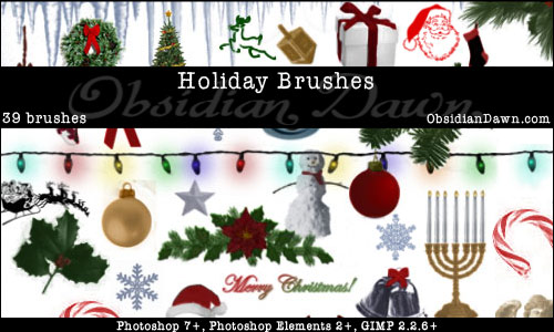 christmas clipart photoshop - photo #38