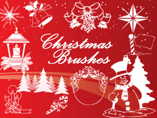 free christmas clipart for photoshop - photo #11