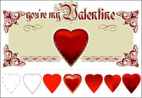 valentine clip art vector - photo #36