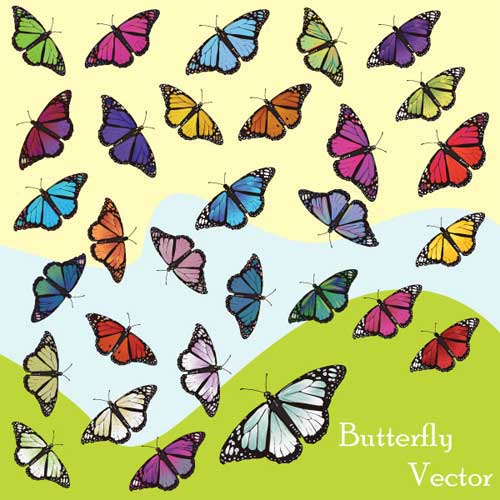 free butterfly vector clip art - photo #26
