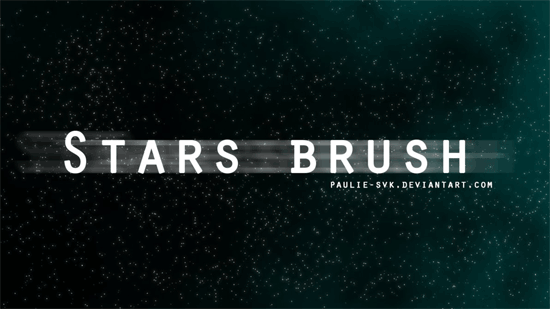 Star Photoshop Brushes for Creating Sparkling Backgrounds