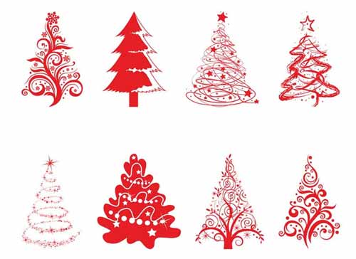 christmas tree silhouette clip art free - photo #39