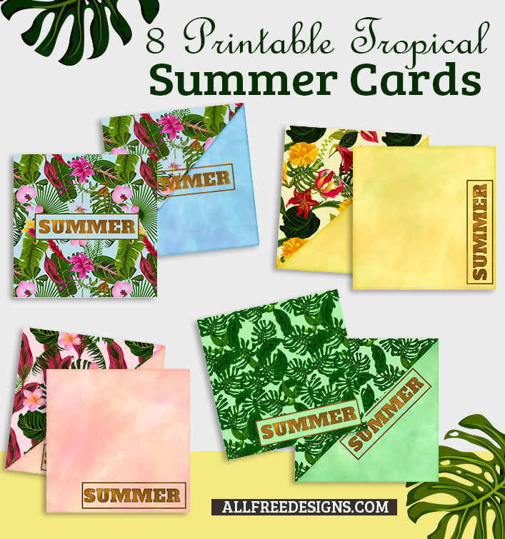 Free Printable Summer Cards