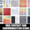 23 Free Contact Icons Useful for Website Design