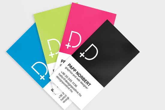 business-card-design for graphic designers
