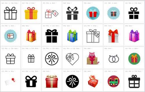 gift icons