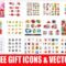 500+ Free Gift Icons and Vector Illustrations