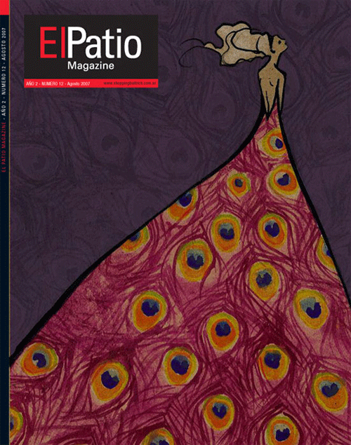 illustrated magazine cover