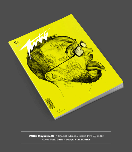 illustrated magazine cover