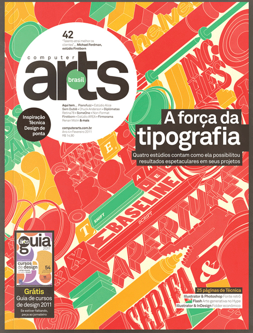 illustrated magazine cover