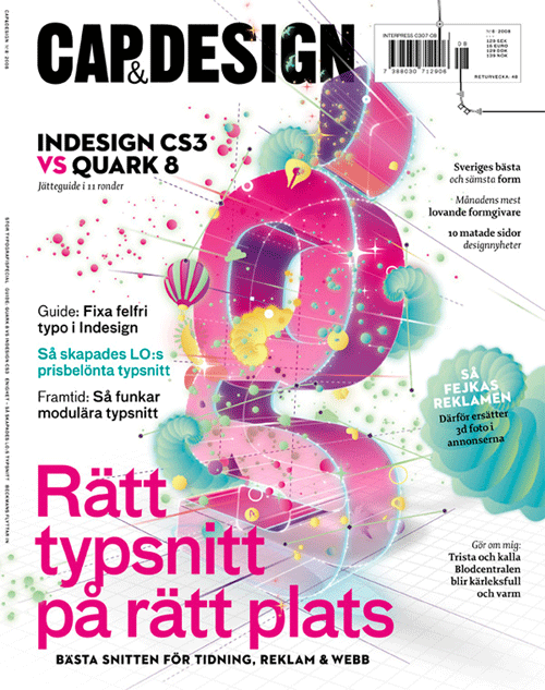 illustrated magazine cover