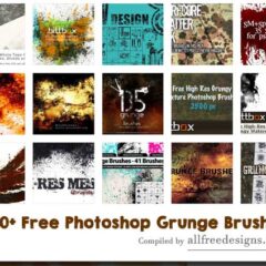 400+ Excellent Free Photoshop Grunge Brushes