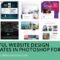 10 Great Photoshop Website Templates You Can Use for Free
