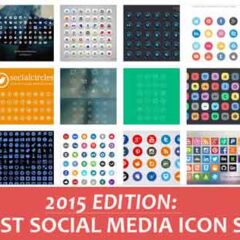 20 New Social Media Icons for Your Blogs in 2016