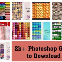 Photoshop Gradients: 2K+ Shades to Download Free