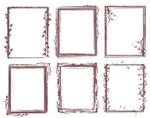 photoshop frames brushes