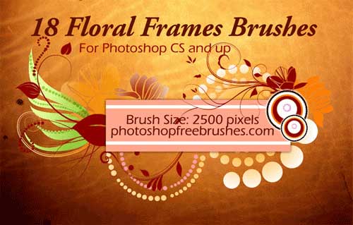 photoshop frames brushes