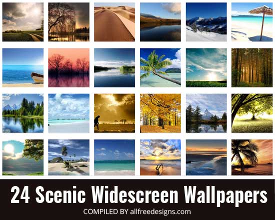 Widescreen Wallpapers: 24 Nature-Themed Desktop Backgrounds