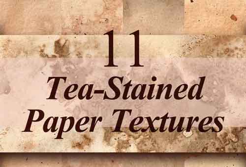 coffee stained paper