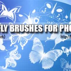 20 Exclusive Butterfly Photoshop Brushes