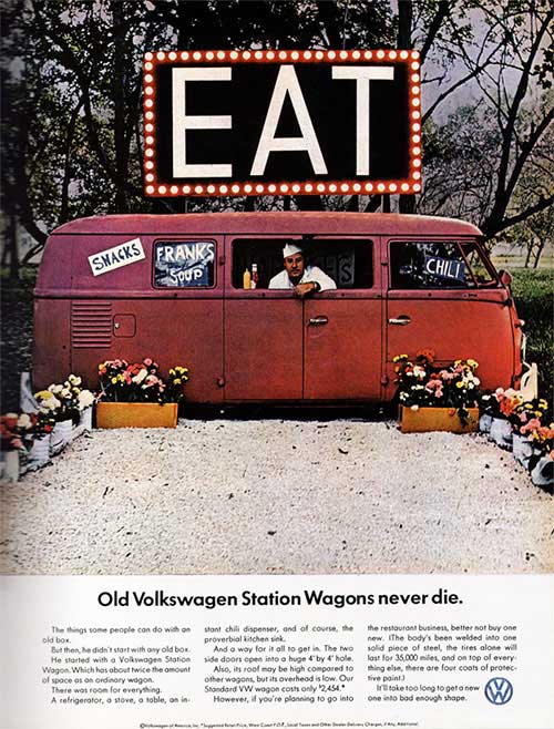 vintage car ads