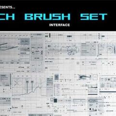 1K+ Free Tech Brushes for Futuristic Designs