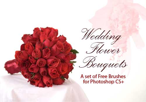 rose bouquets photoshop brushes
