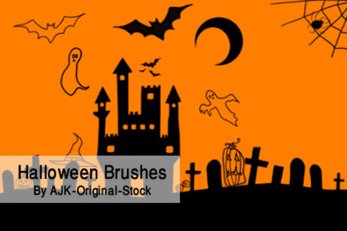halloween brushes