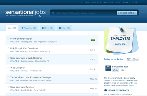 freelance web design jobs