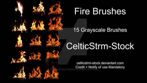 fire brushes for photoshop cs2 free download