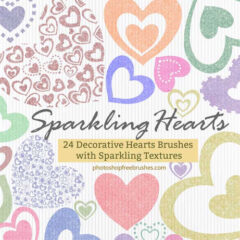 500+ Love Clip Art Photoshop Brushes for Valentines