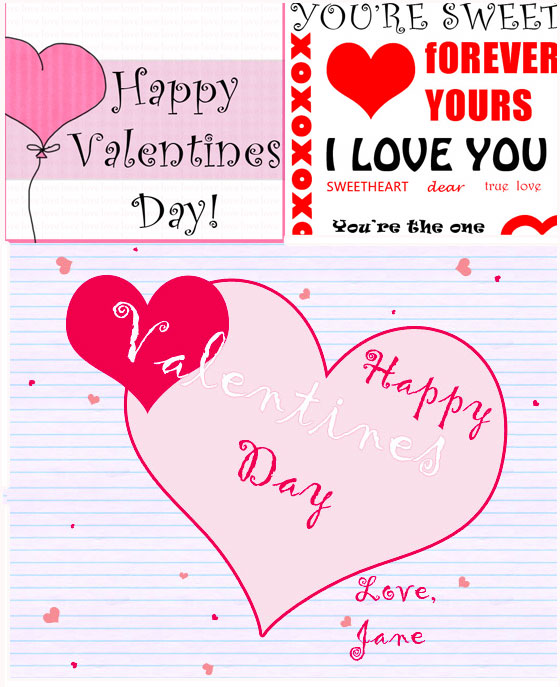 Valentine Card Templates Plus Tutorials for Designing Your Own