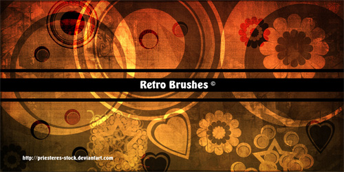 retro photoshop brushes