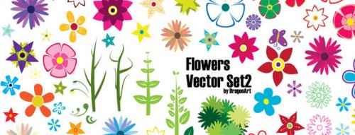 vector flowers