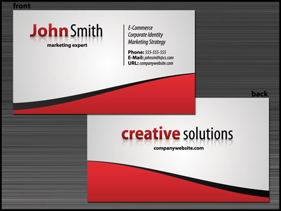designing business cards