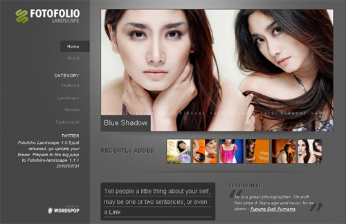 photography website templates