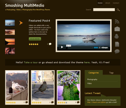 photography website templates