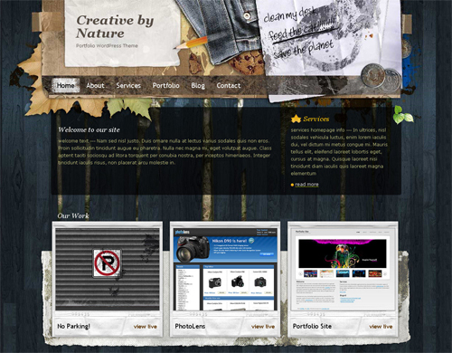 photography website templates