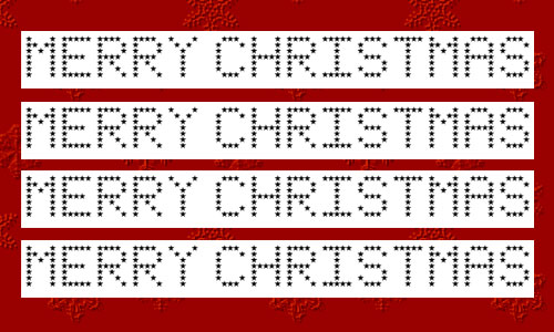 christmas fonts