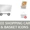 15 Useful Shopping Cart and Basket Icon Sets