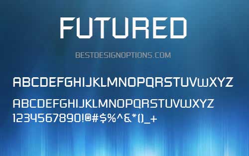 futuristic y2k fonts