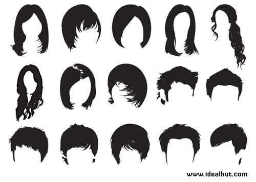 hair photoshop brushes