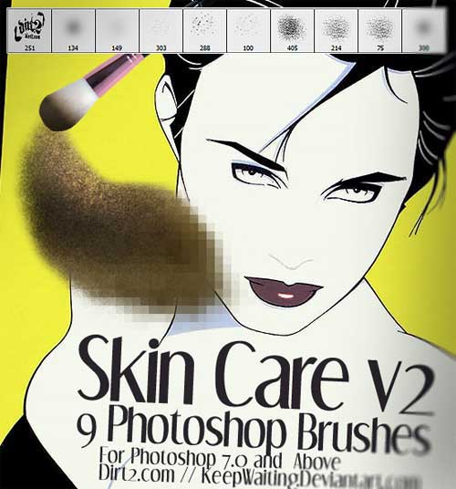 skin photoshop brushes