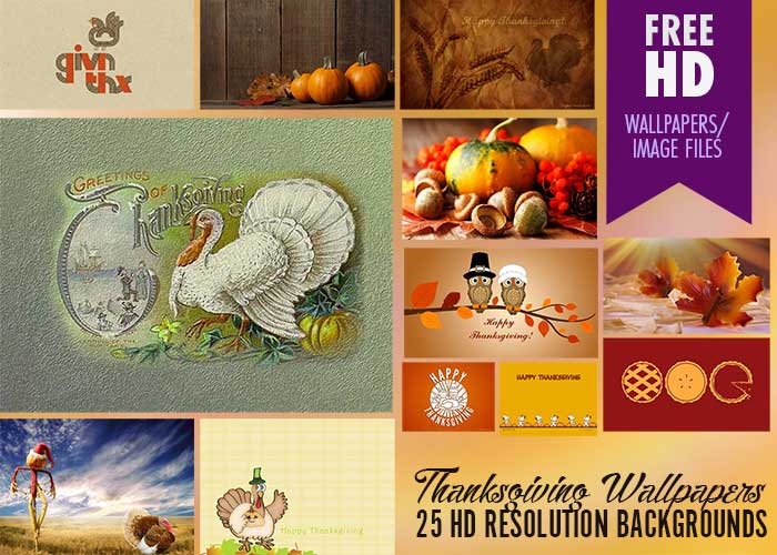 Thanksgiving Wallpapers: 25 Free Desktop Backgrounds