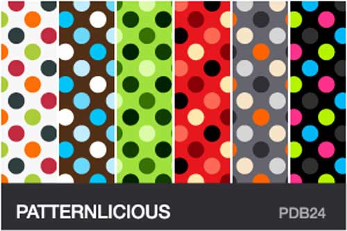 Polka Dot Background Patterns: 250+ Free Designs