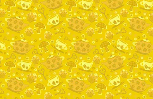 Yellow Background Patterns: 140+ Free Designs