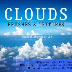 Clouds Photoshop Brushes and Textures