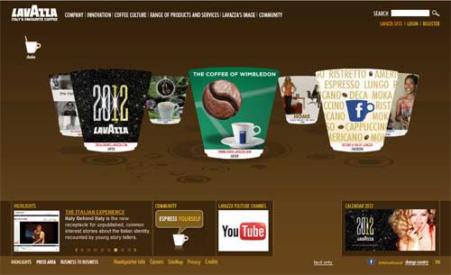 coffee shop website