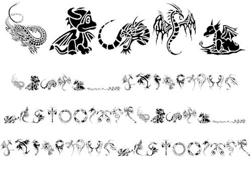 Free Tattoo Fonts With Tribal Designs to Boost Your Font ...