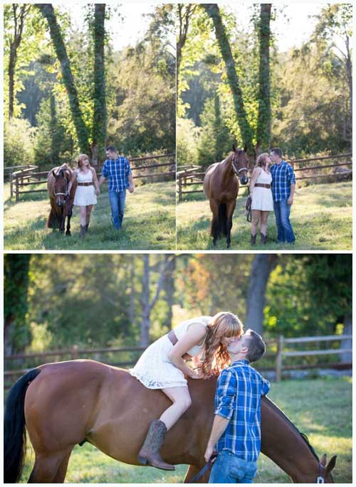 ranch engagement picture ideas